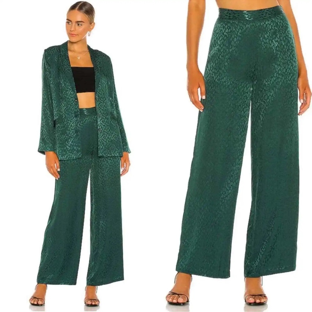 NWT l*space Harlow Wide Leg Trouser Pants in Ultramarine Size 4